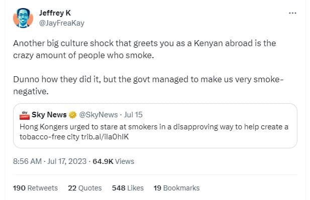 Jeffrey k jayfreakay another big culture shock that greets you as a kenyan abroa