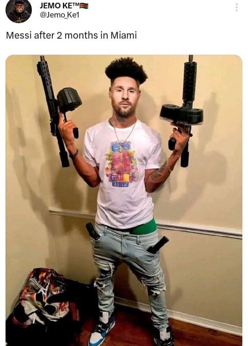 Jemo ketm jemo kel messi after 2 months in miami