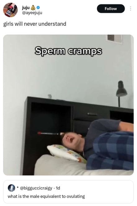 Juju ayeejuju follow girls will never understand sperm clamps bigguccicraigy wha