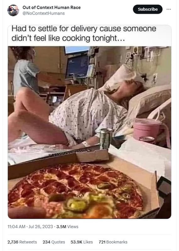 Out of context human race nocontexthumans subscribe had to settle for delivery c