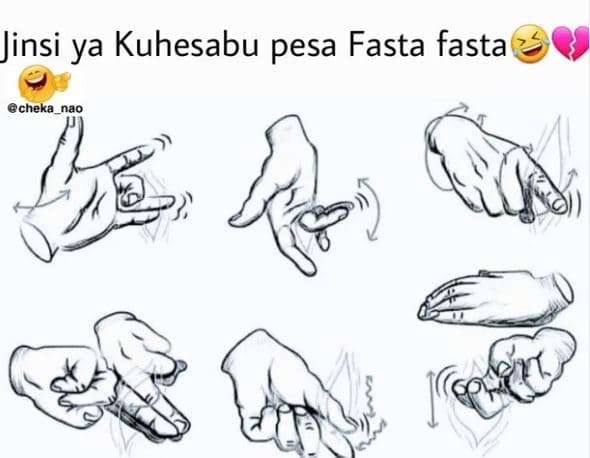 Jinsi ya kuhesabu pesa fasta fasta cheka_nao ihg