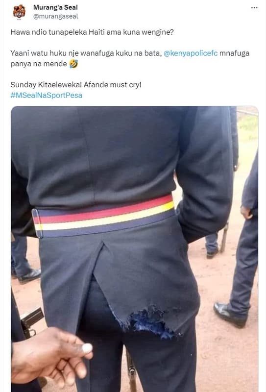 Murang'a seal murangaseal hawa ndio tunapeleka haiti ama kuna wengine? yaani wat