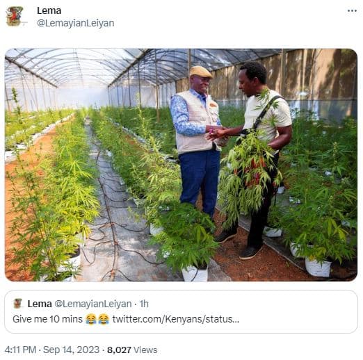 Lema lemayianleiyan lema lemayianleiyan give me 10 mins twittercom kenyans statu