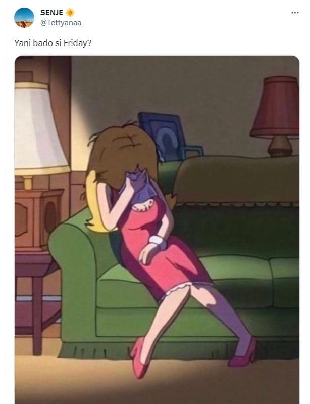 Senje tettyanaa yani bado si friday?