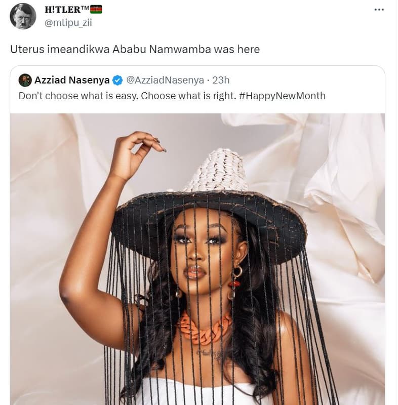 H!tlertm mlipu_zii uterus imeandikwa ababu namwamba was here azziad nasenya azzi