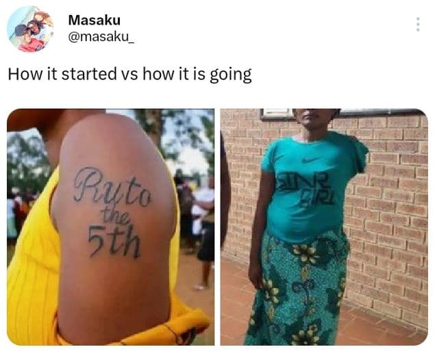Masaku masaku_ how it started vs how it is going puto tno, 5th uh_