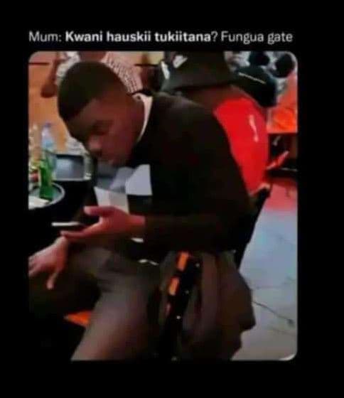 Mum kwani hauskii tukiitana? fungua bate