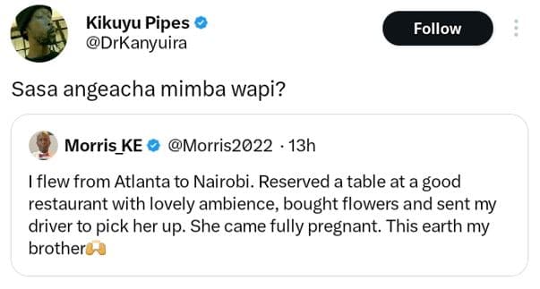 Kikuyu pipes drkanyuira follow sasa angeacha mimba wapi? morris_ke morris2022 13