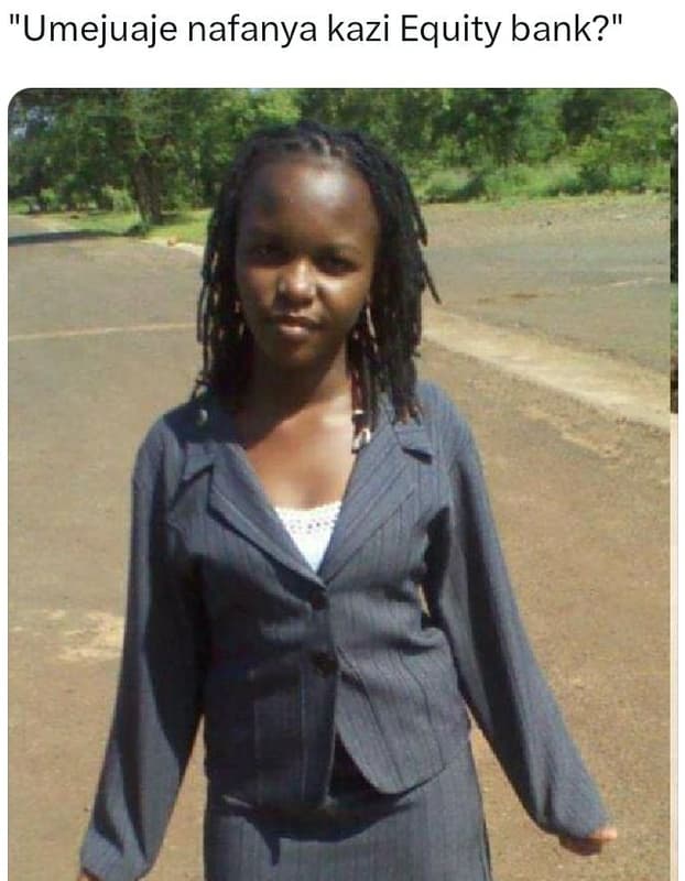 Umejuaje nafanya kazi equity bank?