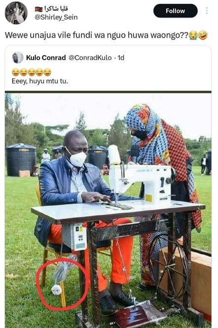 Il 4 follow shirley sein wewe unajua vile fundi wa nguo huwa waongo?? kulo conra