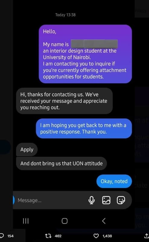 1 today 13.38 hello my name is an interior design student at the university of n