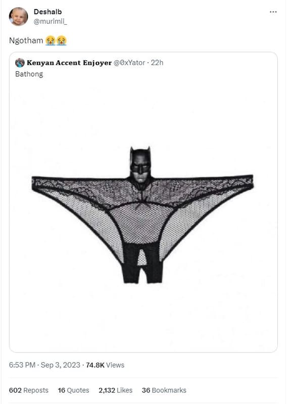 Deshalb murimii ngotham kenyan accent enjoyer oxyator 22h bathong 6.53 pm . sep