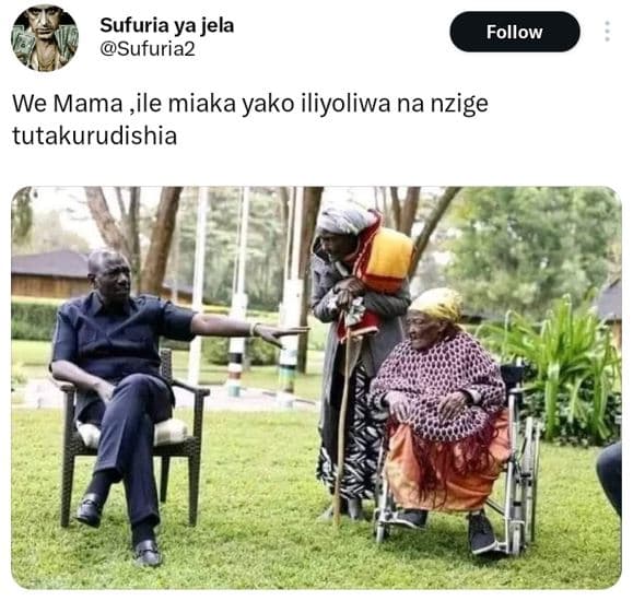 Sufuria ya jela sufuria2 follow we mama ,ile miaka yako iliyoliwa na nzige tutak