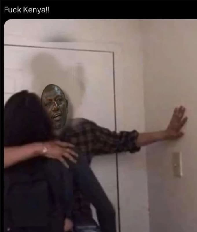 Fuck kenyal!
