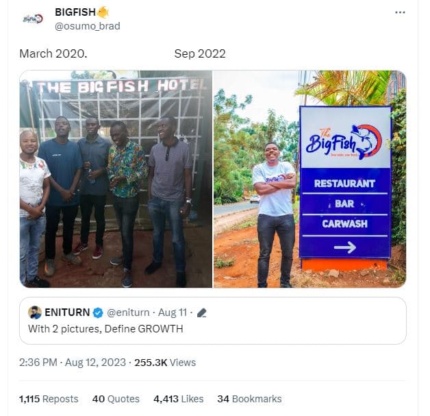 Bigfish osumo_brad march . sep me biefish hotel bigfi8h restaurant bar carwash e