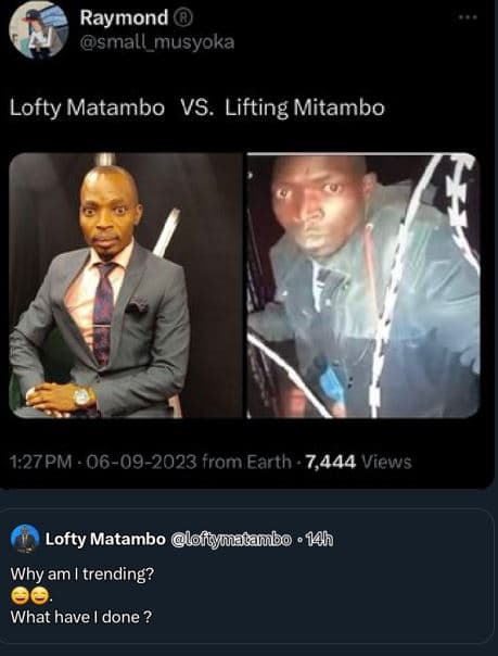 Raymond small_musyoka lofty matambo vs. lifting mitambo 1,27pm . 0609 from earth