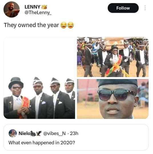 Lenny thelenny_ follow they owned the year nielons vibes 23h what even happened