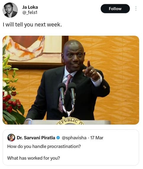 Ja loka felsi follow will tell you next week dr. sarvani piratla sphavisha 17 ma