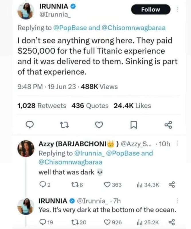 Irunnia irunnia follow replying to popbase and chisomnwagbaraa idon't see anythi