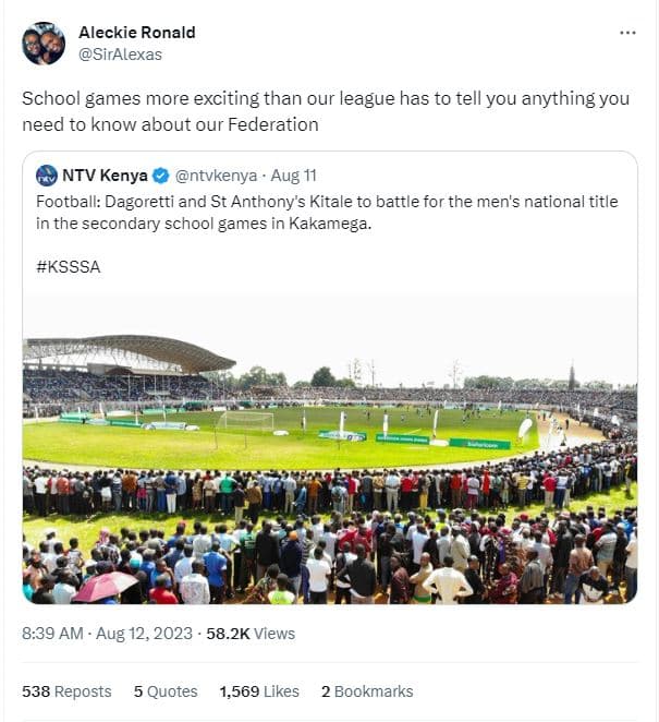 Aleckie ronald siralexas school games more exciting than our league has to tell