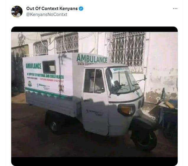 Out of context kenyans kenyansnocontxt amgulance woulahoe slyacoi mt uun