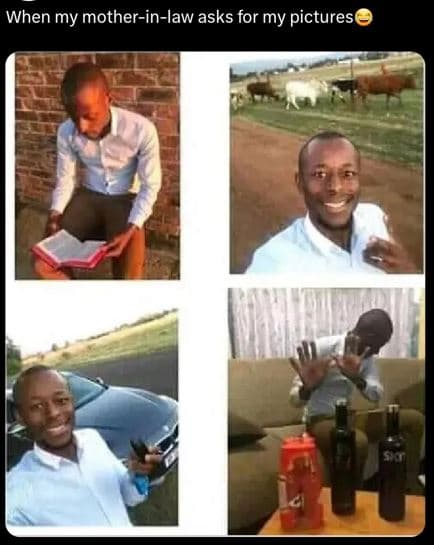 When my motherinlaw asks for my pictures