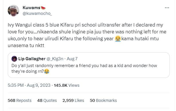 Kuwams kuwamocho ivy wangui class 5 blue kifaru pri school ulitransfer after dec