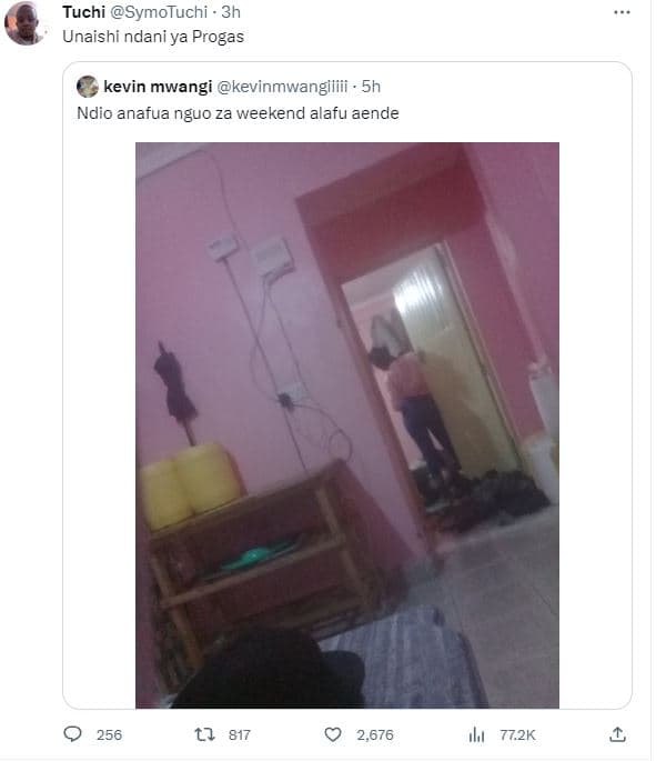 Tuchi symotuchi 3h unaishi ndani ya progas kevin mwangi kevinmwangiiiii 5h ndio