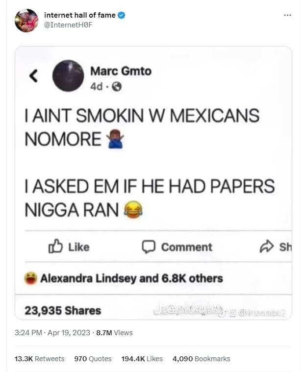 Internet hall of fame internethof marc gmto 4d 0 iaint smokin w mexicans nomore