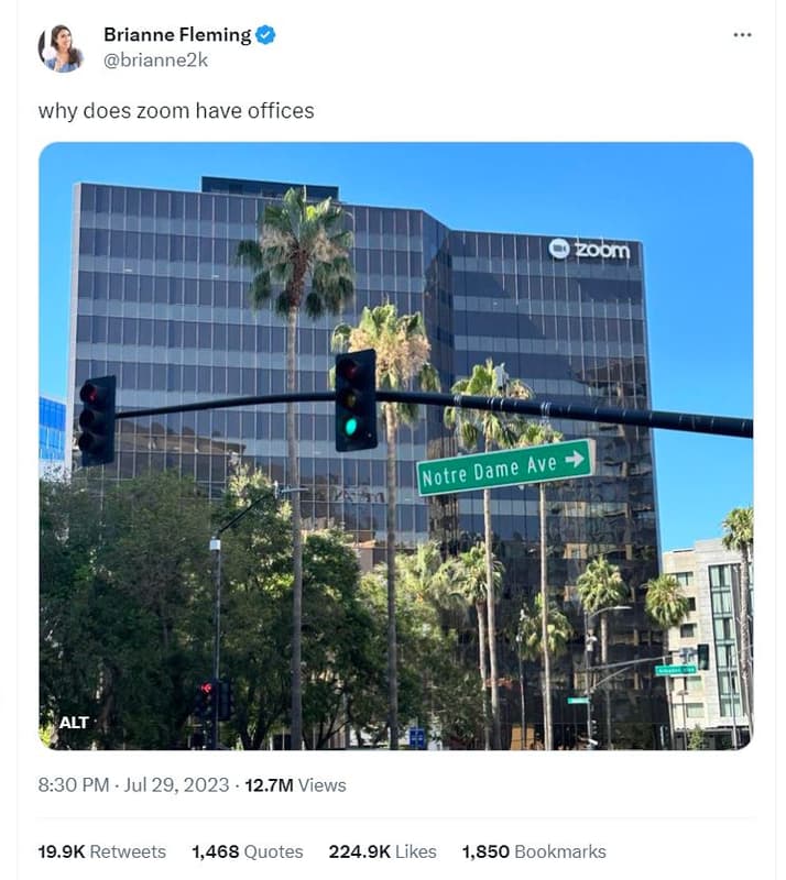 Brianne fleming brianne2k why does zoom have offices zoom notre dame_ave 8.30 pm