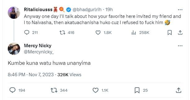 Ritaliciousss bhadgurlrih 19h anyway one day il talk about how your favorite her