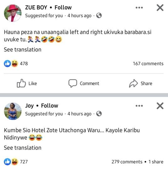 Zue boy follow suggested for you 4 hours ago hauna peza na unaangalia left and r