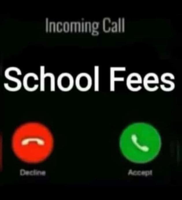 Incoming call school fees dachaa an