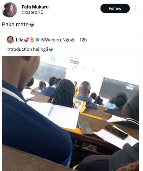 Fafa mukuru osoroke follow paka mate lilz wanjiru _ ngugii 12h introduction haii