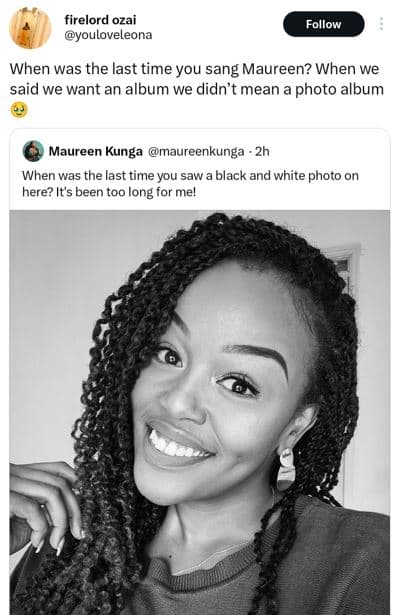 Firelord ozai youloveleona follow when was the last time you sang maureen? when