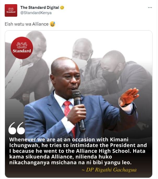 8 ouean the standard digital standardkenya eish watu wa alliance standard whenev