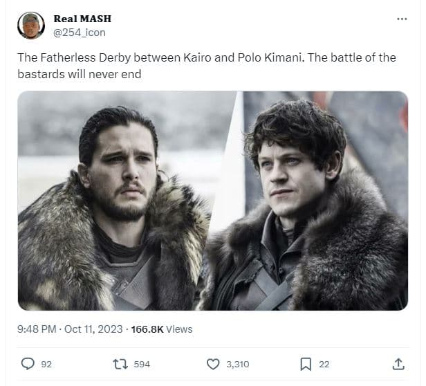 Real mash 254_icon the fatherless derby between kairo and polo kimani. the battl