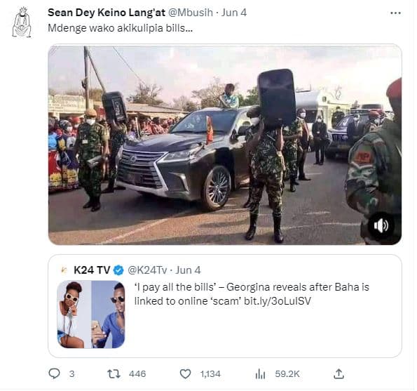 Sean dey ! keino lang'at mbusih jun 4 mdenge wako akikulipia bills_ k24 tv k24tv