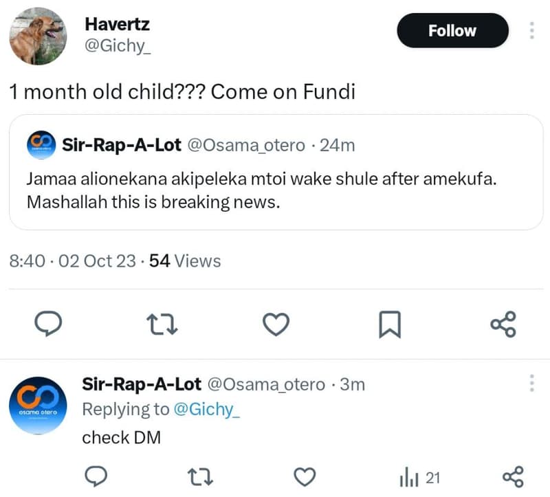 Havertz gichy_ follow 1 month old child??? come on fundi sirrapalot osama_otero