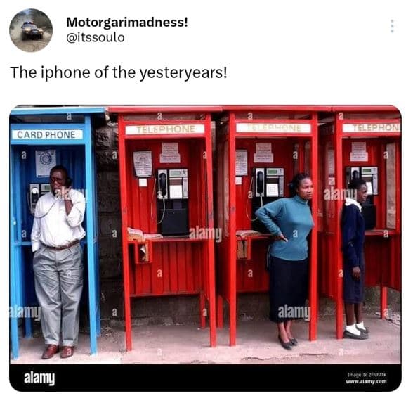 Motorgarimadness! itssoulo the iphone of the yesteryears! card phone da amu alam