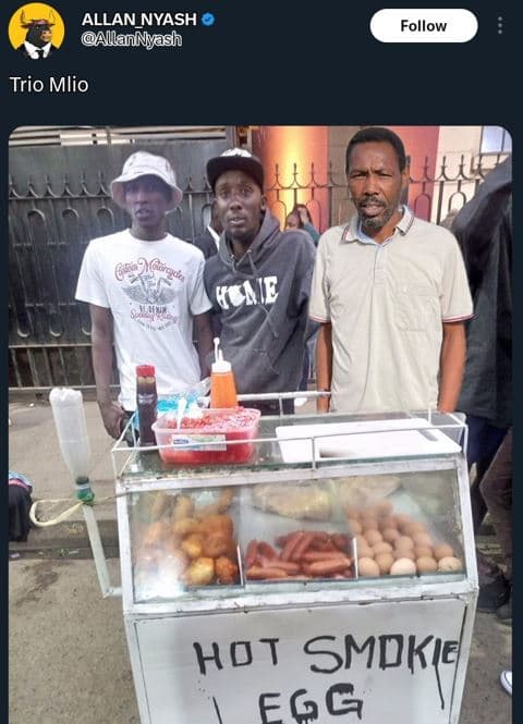 Allan_nyash allannyash follow trio mlio 5ac orce kcaie hot smdkie ega