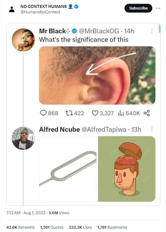 No context humans 2 humansnocontext subscribe mr black mrblackog 14h what's the