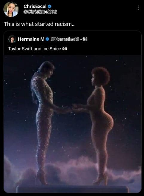 Chrisexcel chiisexcalio2 this is what started racism . hermaine m hamainem . 1d