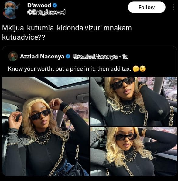 D'awood entr_dawood follow mkijua kutumia kidonda vizuri mnakam kutuadvice?? azz