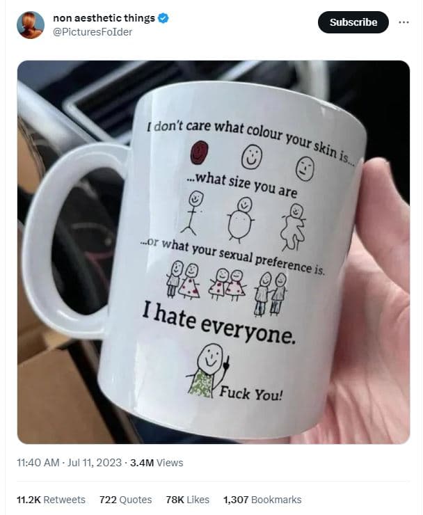 Non aesthetic things picturesfoider subscribe don't care what colour 'your 'skin