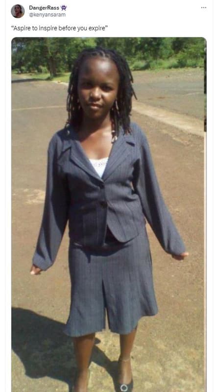 Dangerrass kenyansaram aspire to inspire before you expire