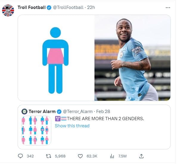 Troll football trollfootball 22h terror alarm terror_alarm feb 28 there are more