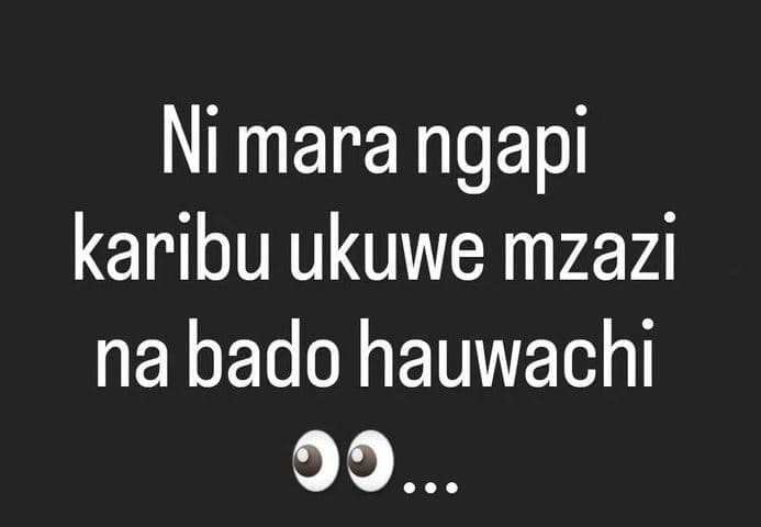 Ni mara ngapi karibu ukuwe mzazi nabado hauwachi