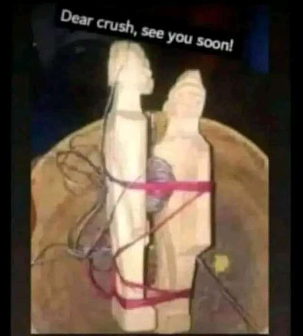 Dear ' crush, see you soon!