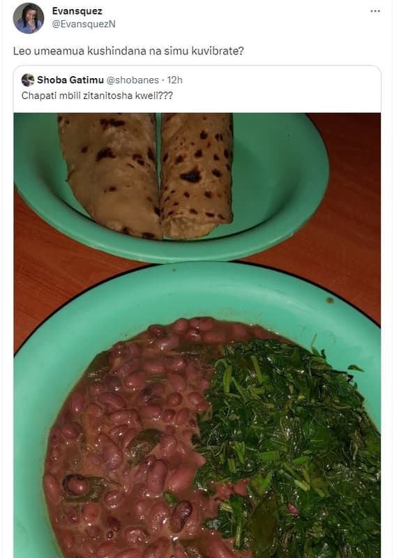 Evansquez evansquezn leo umeamua kushindana na simu kuvibrate? shoba gatimu shob